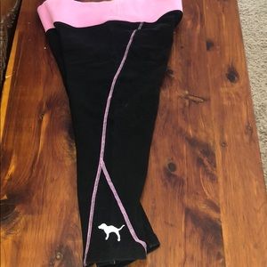 PINK YOGA Capri Leggings
